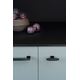 Bouton T ARPA L70 aluminium rustique laiton