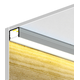 Led profiel Smart10 AC2 Z 2000 zwart geanodiseerd