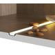 Led profiel groove10 c/u 2000 zwart geanodiseerd