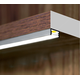 Profilé Led Slim8 ac2 Z 3000 noir anodisé 
