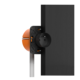Rond 3.0 - Backfit stopcontact type F - randaarding zwart