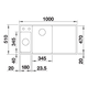 Blanco Axia III 6 S links zacht wit automatische bediening
