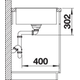 Blanco spoeltafel Axia III XL 6 S antr auto+pl gla