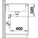 Blanco Elon XL 6 S café automatische bediening