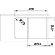 Blanco Lantos 45 S-IF compact commande automatique