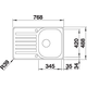 Blanco Lantos 45 S-IF compact commande automatique