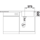 Blanco spoeltafel lemis xl 6 s-if auto
