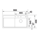 Blanco Zenar XL 6 S-F r café automatische bediening