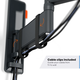 Tvm3245 support tv orientable noir 19-43" 15kg 