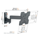Tvm3245 support tv orientable noir 19-43" 15kg 