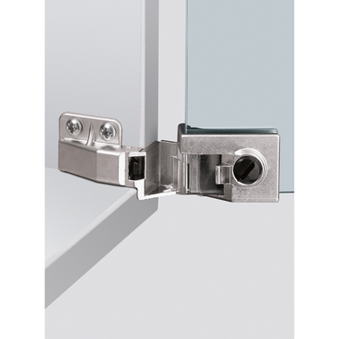 Glasdeurscharnier ET 5160, opliggende deur