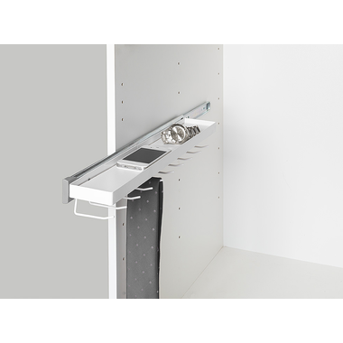 Exclusiv porte-cravates extensible blanc  