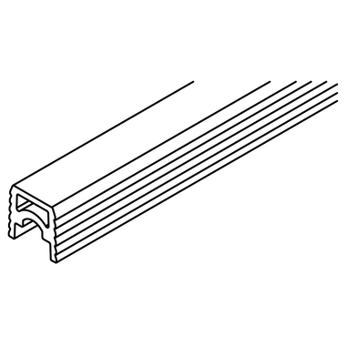 Hawa Clipo 26/36 rail bas simple inslide (IS) aluminium