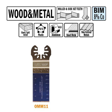 28mm duikzaagje hout/metaal bim 8% co/i=48/h=28 /z=18