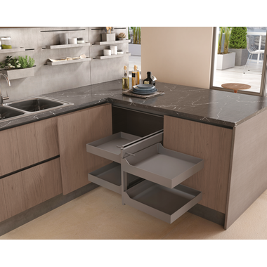 Rational Corner B Soft Close anthracite