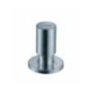 Trekknop messing edelstaal finish