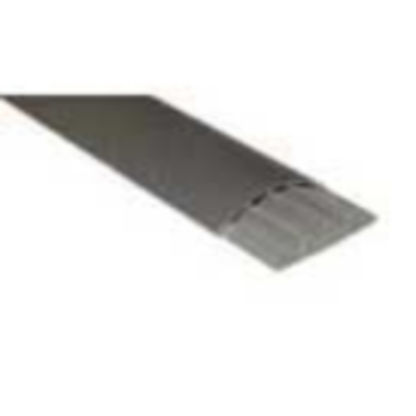 Passe cables Exit Floor 75x18x2000mm  plastique+alu