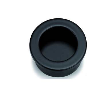 Inkapschelp rond zmk diam 40mm zwart