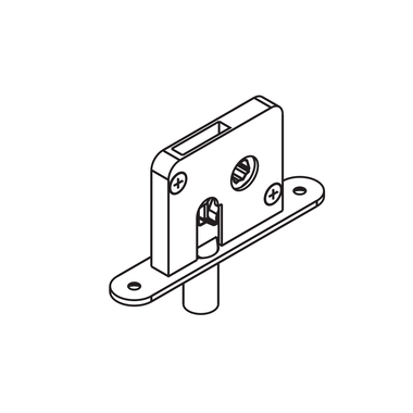 Hawa Variofold/Centerfold serrure tenon