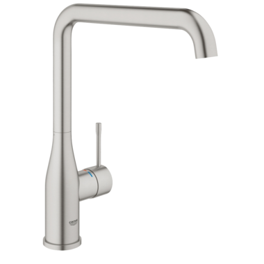 Grohe accent  mitigeur cuisine supersteel 
