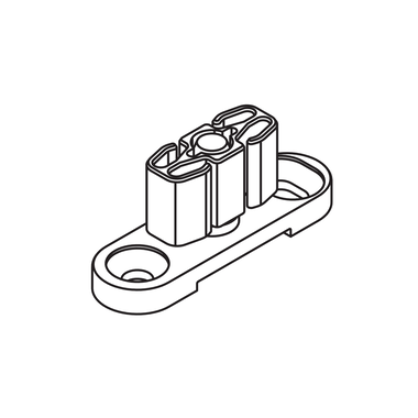 Hawa guide inférieur bois pour Ordena