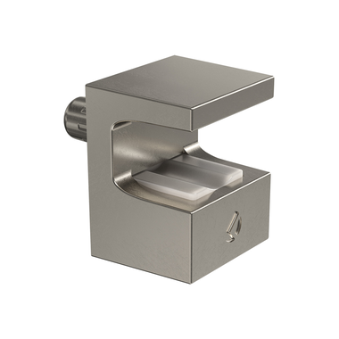 Support tablette Kristal nickeled.5mm pour tablett e en verre 