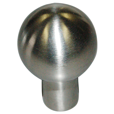 Top bol 25 mm rvs h:38mm