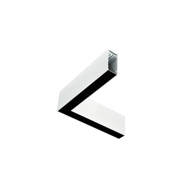 Xline profil de coin blanc 580x34x80mm 