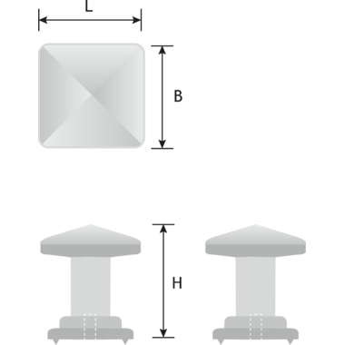 Knop TOWER