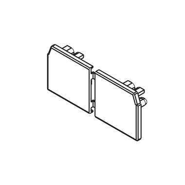 Hawa Junior 40 couverts pour profilés d'angle