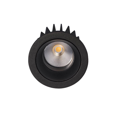 Trend Round led spot zwart mat 9W 230V