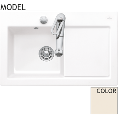 V&B 6772.01.kr subway 45g creme brillant ceramicplus