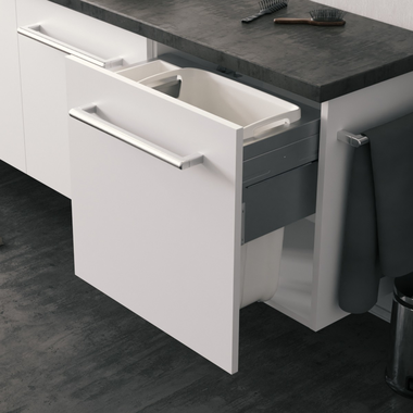 Hailo Laundry Carrier Bad grijs