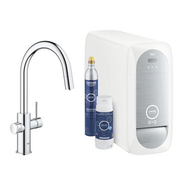 Grohe blue home c&s c chroom uittrekbaar