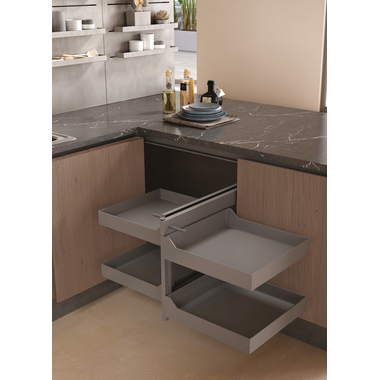 Rational Corner B Soft Close anthracite