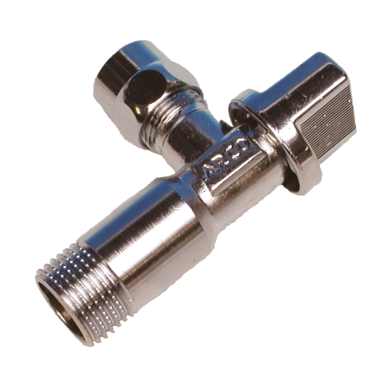 Robinet équerre 1/2x10  