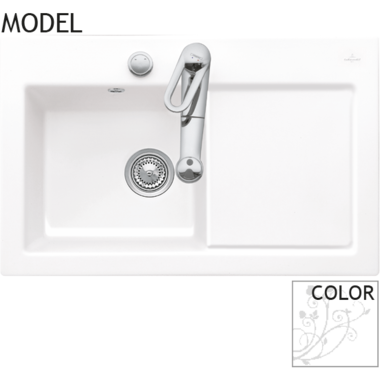 V&B 6772.01.kw subway 45g la rose ceramicplus