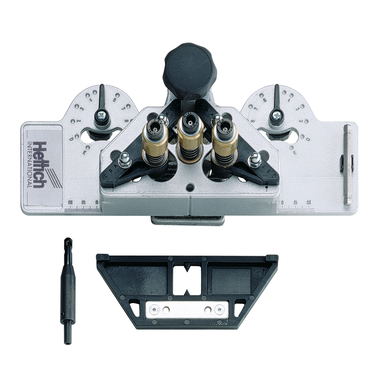 Boormal DrillJig scharnier, boor ø 35 mm / 2 x ø 10 mm