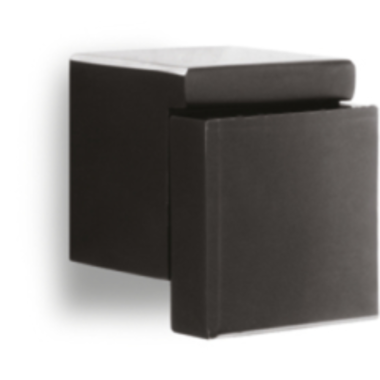 Bouton electum 102 alu noir mat 25x28x33mm 