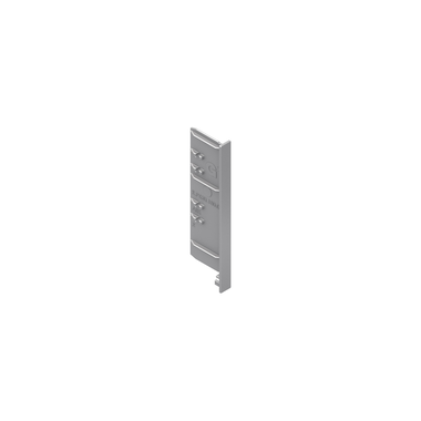 Nova Pro afdekkap voor front binnenlade zilver