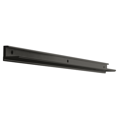Plankdrager alu zwart 18-20mm