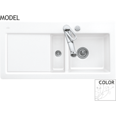 V&B 6712.01.kw subway 60d la rose ceramicplus