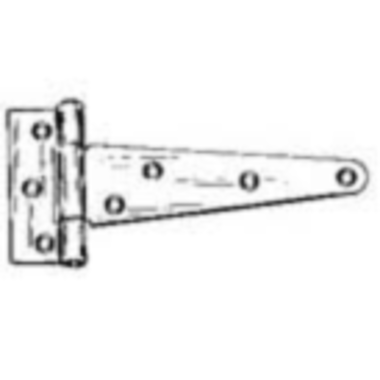 Scharnier t 8'' 110 x 255 verzinkt