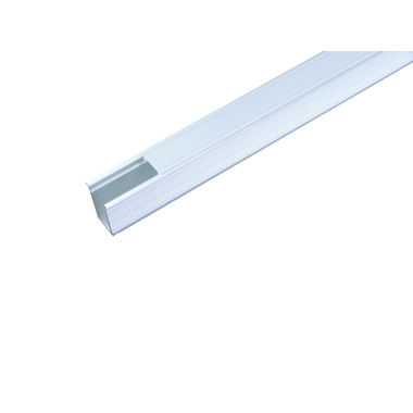 Led profiel Channelline Micro inbouw 2000mm alu met pvc afdekkap