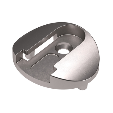 Fixation côté pour piston à gaz Kraby