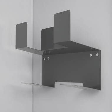 Hailo laundry porte balaie gris  