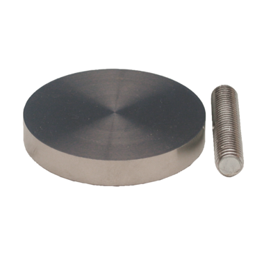 Adaptateur inox pr verre ø64 (pied como) 