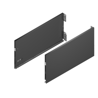 Vionaro set zijwand grafiet h249