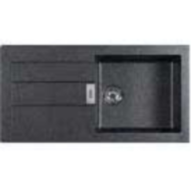 Eco sirius evier a encastrer 1000x510mm  1 bac tectonite gris