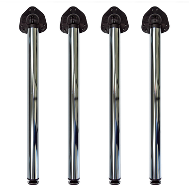 Clappo set opblapbare tafelpoten h.71